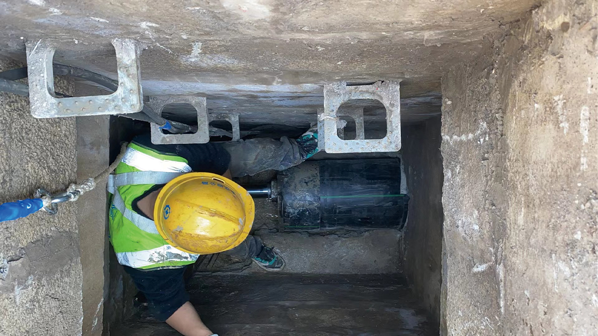 工农HDPE短管内衬法